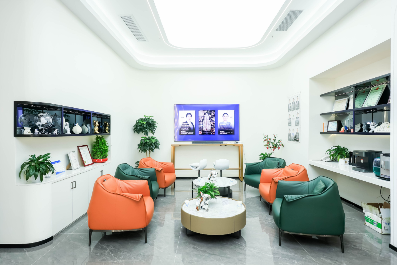 佳誉口腔的等候区